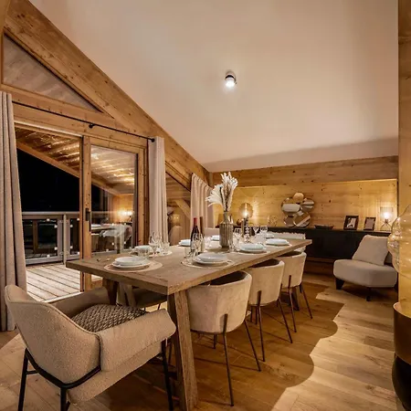 Luxury Penthouse - Panoramic Views, Indoor Fireplace, Extraordinary Terrace Courchevel