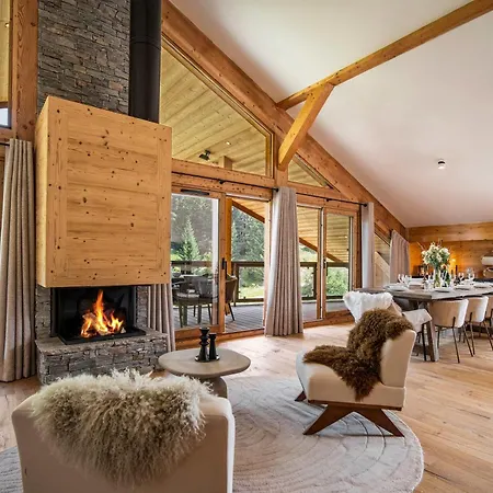 Luxury Penthouse - Panoramic Views, Indoor Fireplace, Extraordinary Terrace Apartment Courchevel