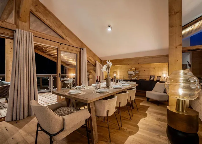 Luxury Penthouse - Panoramic Views, Indoor Fireplace, Extraordinary Terrace Κουρσεβέλ