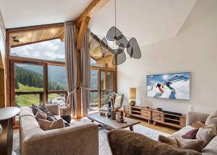 Luxury Penthouse - Panoramic Views, Indoor Fireplace, Extraordinary Terrace Διαμέρισμα Κουρσεβέλ