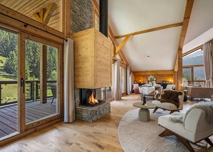 Luxury Penthouse - Panoramic Views, Indoor Fireplace, Extraordinary Terrace * كورشوفيل